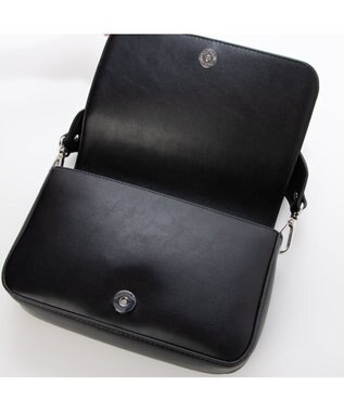 UNBILLION カシュカシュ cachecache / キルティングフラップ2WAYショルダーバッグ ブラック