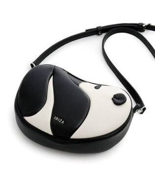 アニマーダ 牛革 ショルダーバッグ(S)(パンダ) / IBIZA