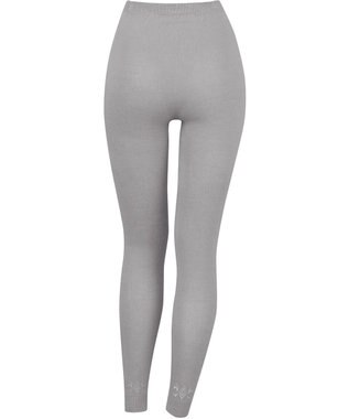 Wing あったかオーバーパンツ 薄手 軽いはきごこち 動きやすい 足首丈 秋 冬 ER0783 ウイング／ワコール グレー