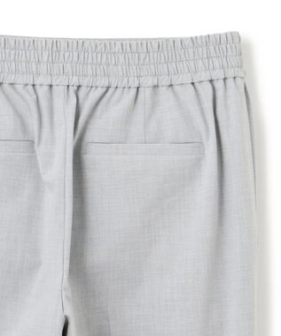 UNFILO マイビューティ テーパードパンツ ライトグレー