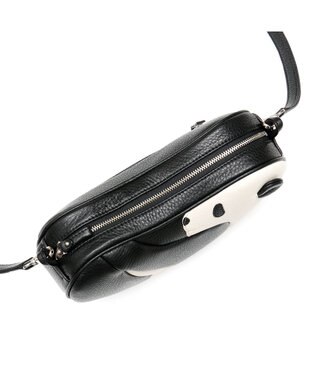 IBIZA アニマーダ　牛革　ショルダーバッグ(S)(パンダ) 黒