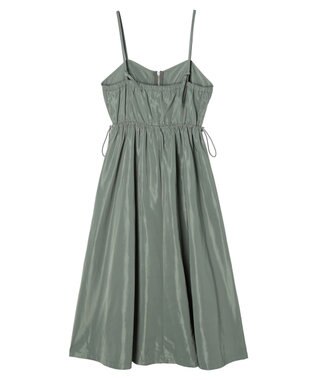 Green Parks ・ＳＵＧＡＲ　ＳＰＯＯＮ　コルセット風キャミワンピース Khaki