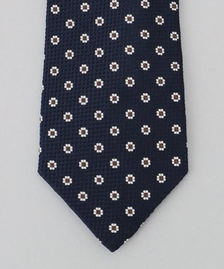 GOTAIRIKU 【日本製】西陣ネクタイ_ネイビー×ブラウン系 ネイビー系8