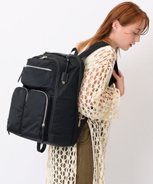 ACE BAGS & LUGGAGE W&.Day/Night ミュッケ オーガナイズドリュック B4サイズ 15.6インチPC収納 大容量 15577 ダブルアンドデイナイト ブラック