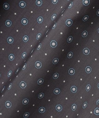 J.PRESS LADIES L 【洗える】ジオメトリックプリント スカート グレー系5