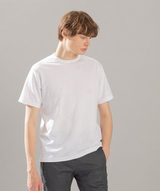 JOSEPH HOMME リネンプレーティング  Tシャツ ホワイト系