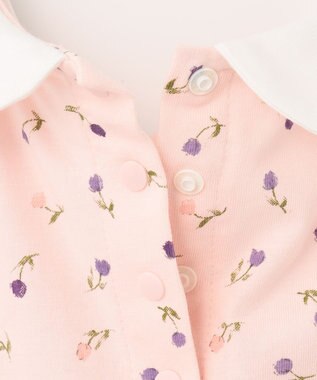 組曲 KIDS 【80-90cm】Tulips Shower ワンピース ベビーピンク系5