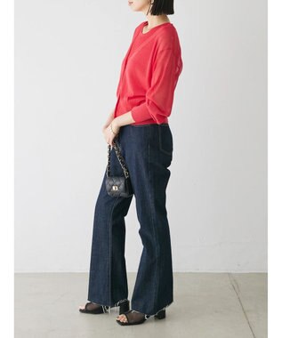 Green Parks シアーカーディガン＋タンクトップＳＥＴ Red