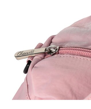 Chacott リボンミニ２WAYバッグ グレイッシュローズ