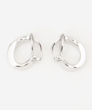 NAVE インパクトイヤリング Lサイズ シルバー系