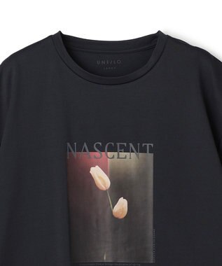 UNFILO MENS 多機能CLEANフォトTEE FLOWER