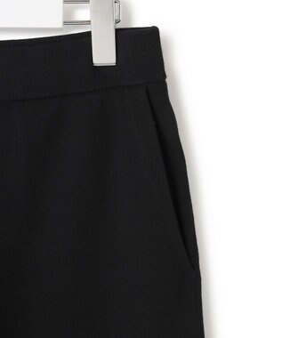 23区 S 【VERY9月号掲載/洗える/吊り干しOK】ヴィスコースストレッチ ワイド パンツ ブラック系