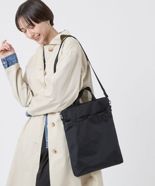 LeSportsac N/S LAPTOP BAG/リサイクルドブラックJP