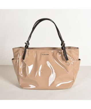 LA BAGAGERIE プリュイ タックトート Sサイズ グレージュ