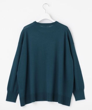 J.PRESS LADIES 【洗える】DRALON MERINO ニット ピーコックグリーン系