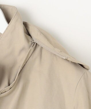 自由区 L 【カタログ掲載・撥水加工・洗える】コットンナイロンタッサー ブルゾン ベージュ