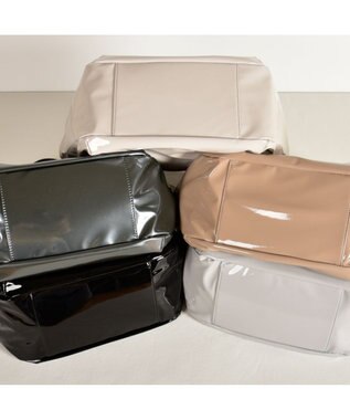 LA BAGAGERIE プリュイ タックトート Sサイズ ライトグレー