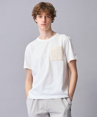 JOSEPH ABBOUD MOUNTAIN 【ゆったり】プレーティング天竺ポケットアウトドア Tシャツ