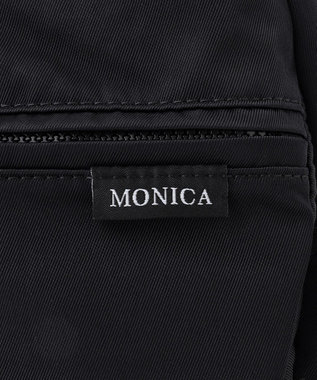 LA BAGAGERIE 【MONICA】サイドジップリュックサック ブラック
