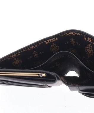 ANNA SUI ロジェ 口金二つ折り財布 ブラック