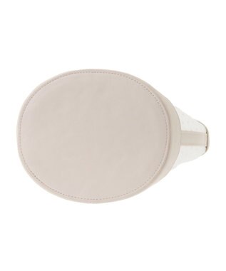 Maison de FLEUR メッシュチュールバッグ Pink Beige