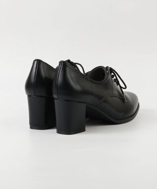 BONTRE 【pied du lapan/ピエドラパン】レースアップヒールシューズ/50750ZI ブラック