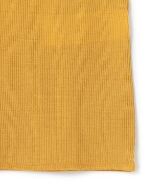 BEIGE， 【洗える・GISELe 10月号掲載】FORD / ウール配色メローヘンリーネックカットソー Mustard
