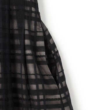 TOCCA 【星風まどかさん着用】FLOATING CHECK ドレス ブラック系5