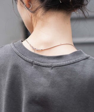 WEGO ヴィンテージライクピグメントスウェット 柄1