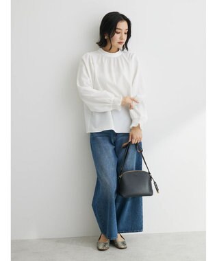 Green Parks ・ＥＬＥＮＣＡＲＥ　ＤＵＥ　ハイネックブラウス Off White