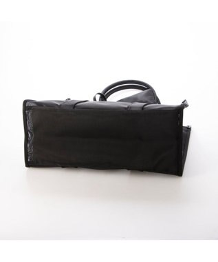 UNBILLION カシュカシュ cachecache / チュールメッシュスクエアビッグトート ブラック