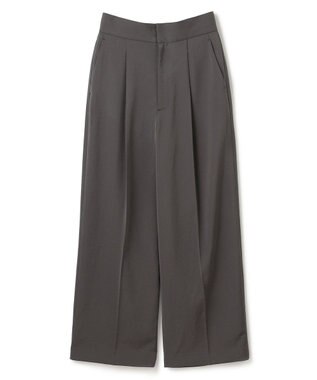 uncrave マット サテン ワイドパンツ（uncrave STANDARD） スレート