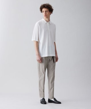 UNFILO MENS 【抗菌防臭】イージーケア ライトニットポロ [23年春夏商品] オフ
