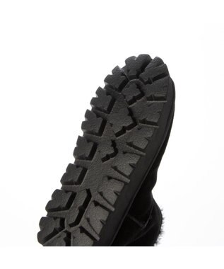 MODE ET JACOMO <carino>本革ムートンショートブーツ ブラック