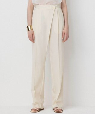 【Nave・セットアップ可】ウールポリエステルツイルパンツ