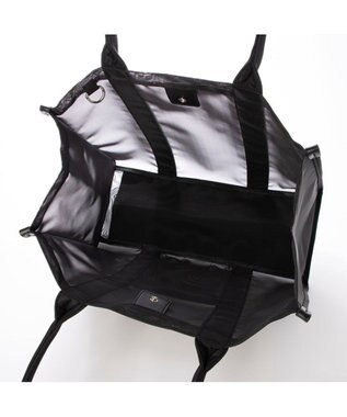 UNBILLION カシュカシュ cachecache / チュールメッシュスクエアビッグトート ブラック