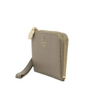 LANVIN en Bleu メラニー キーリング付きマルチケース グレージュ