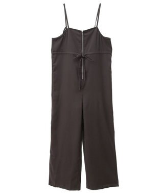 Green Parks ウエストリボンサロペット Gray