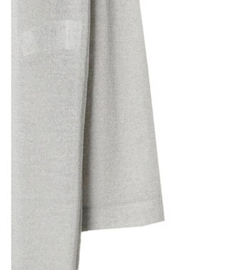 Green Parks 推しニット　ロング丈カーディガン Gray Mixture