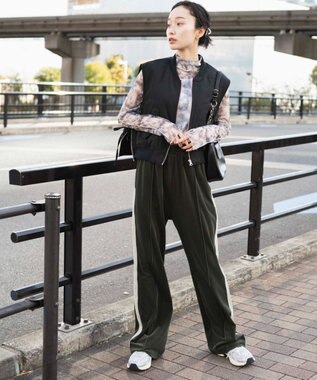 WEGO ショートMA－1ベスト ブラック