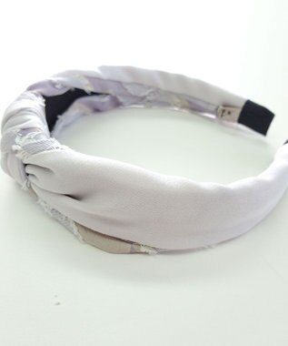 POLS ジャガード織  HAKO カチューシャ ベージュ