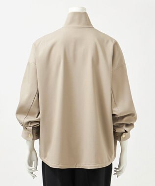 23区 【エステータ】ライトダブルクロス ブルゾン グレージュ