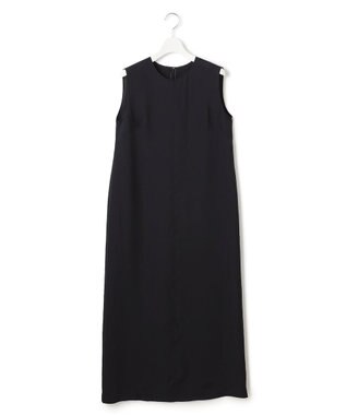 23区 【一部店舗限定/UVカット/洗える】ライトウェイトツイル ケープ付き ワンピース ブラック系