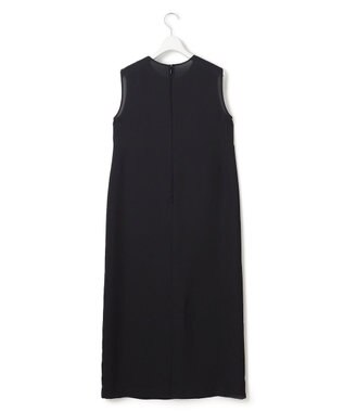 23区 S 【一部店舗限定/UVカット/洗える】ライトウェイトツイル ケープ付き ワンピース ブラック系