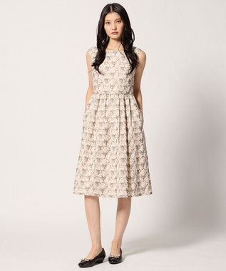 TOCCA 【洗える・消臭】CHAMBRAY GARDEN ドレス ブラック系7