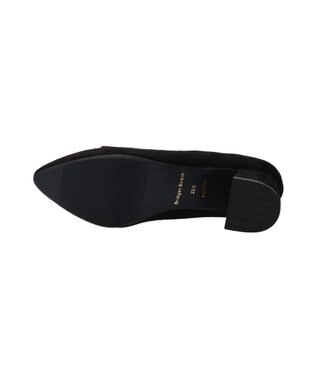 Bridget Birkin 【Bridget Birkin】ロゴパーツパンプス ブラックスウェード