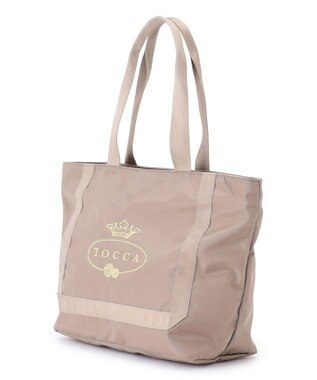 TOCCA 【A4サイズ対応・サスティナブル素材】RAINY WAY 2SET BAG レイントートバッグ ベージュ系