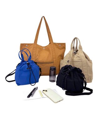 ROOTOTE 3648【撥水・軽量 キャリーオンバッグ】SC.グランデ.3ボタン-A 04：タン