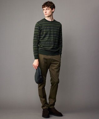 JOSEPH ABBOUD 【サイズ調整可】コマスエード ハンチング カーキ系