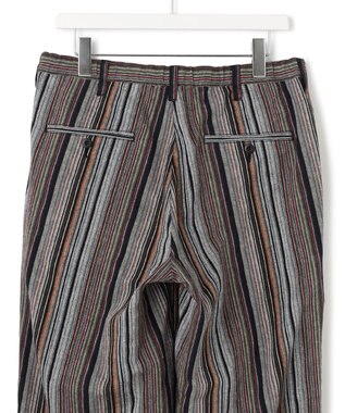 J.PRESS YORK STREET 【UNISEX】ストライプパンツ ライトグレー系1